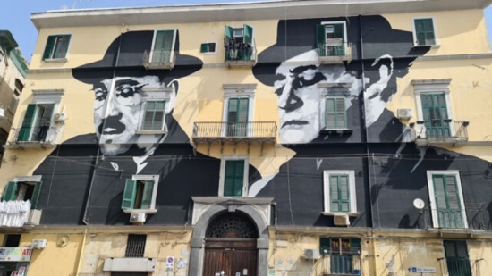 Murales Totò e Peppino