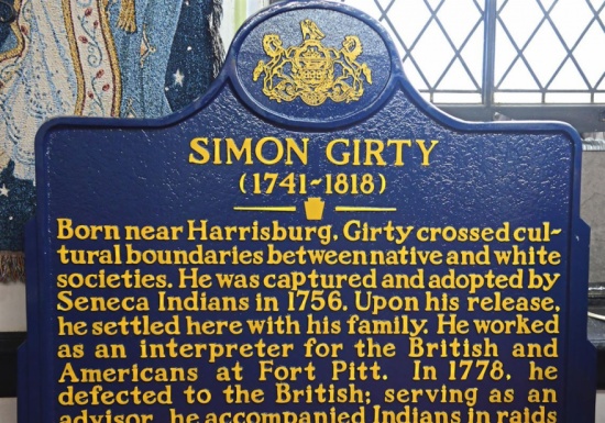 Simon Girty (1741-1818) - Photo By: <a href="Post-Gazette.com">Pittsburgh Post-Gazette</a>