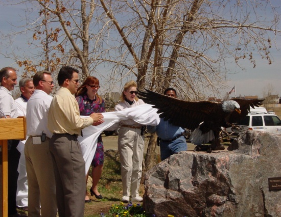 Art: Bronze Eagle - Photo By: Chris Romero (Artist)