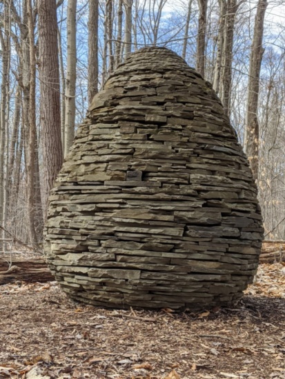 The Sapsucker Cairn By Andy Goldsworthy Art Walk Pocketsights