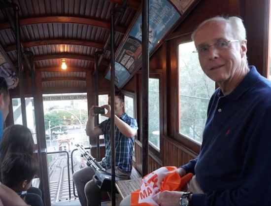 Pattison Family & Angels Flight - Photo By: Gordon Pattison on Angels Flight