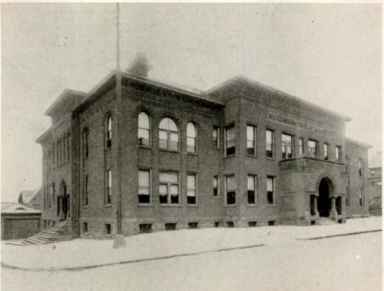 McNair School and Original Site of Wilkinsburg Public Library ...