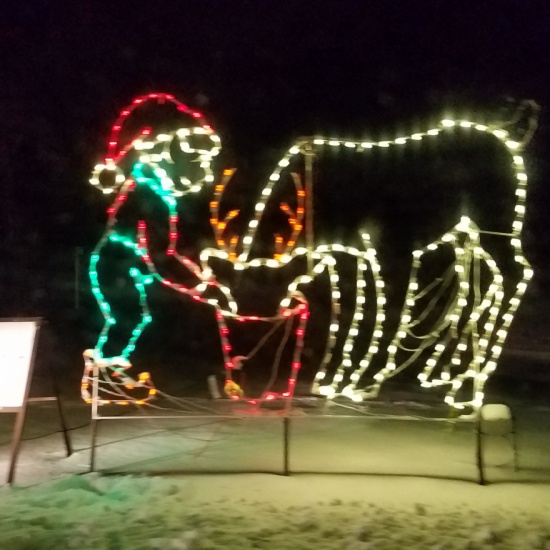 FM Sertoma Holiday Lights at Lindenwood Park Walk with the Dead