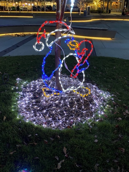 Light Installation: Penguin Island