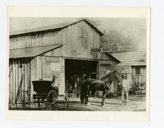 Frank Masters Feed and Livery Stable - Henryville Indiana Walking Tour ...