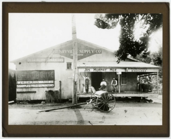 Murphy's Henryville Supply Company, 208 Railroad St.