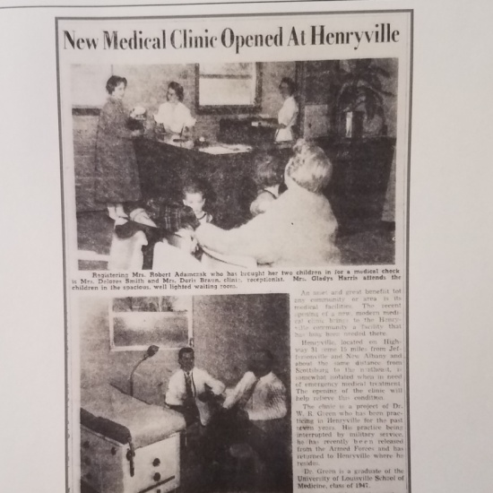 Henryville Medical Plaza, 314 S. Ferguson St. (Hwy. 31)