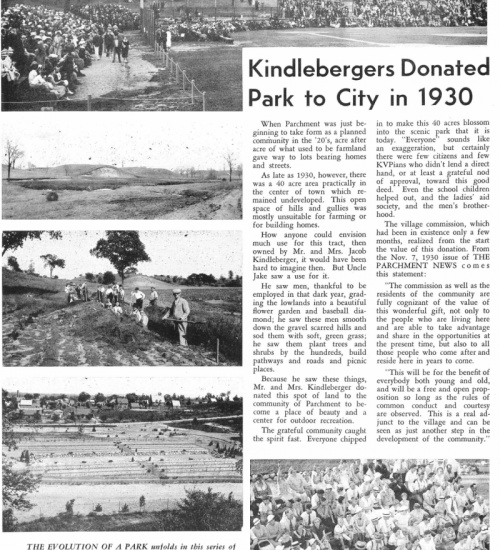 Scout Hill - Photo By: Parchment Community Library Local History Room