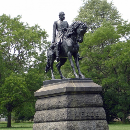 Major General George Gordon Meade (1887) - Civil War Sculptures of ...