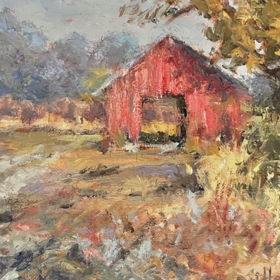 Lesley Haflich Copper Leaf Art Studio Brown County Studio Tour